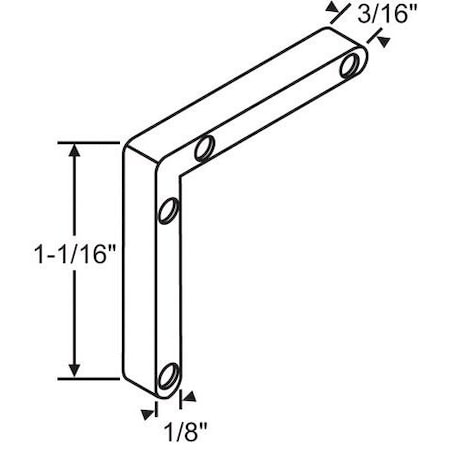Strybuc CORNER ANGLE-PLASTIC 46-121